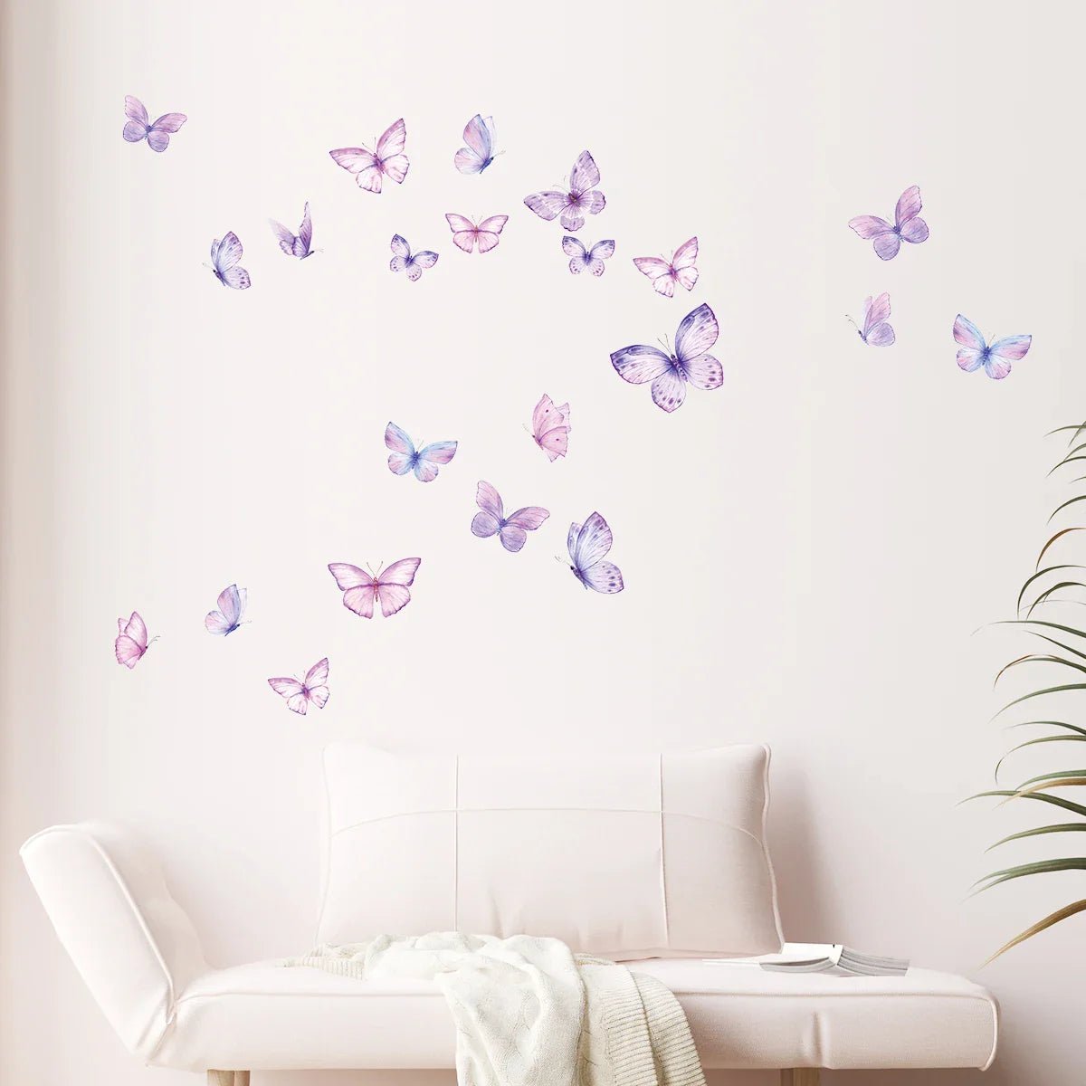 Stickers muraux papillons colorés ButterfliesSticker™ pour chambre d'enfant"