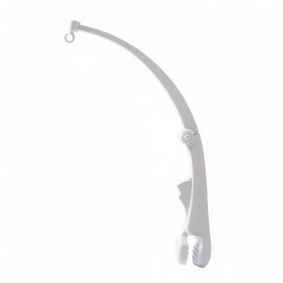 Design élégant du Support Mobile Bébé - Bois Grainé, avec une finition en bois naturel s'harmonisant parfaitement avec la décoration d'une chambre d'enfant."