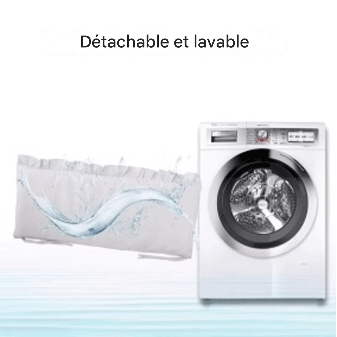 Ensemble de literie pour bébé SnowyCocoon™, lavable et durable pour une utilisation quotidienne.