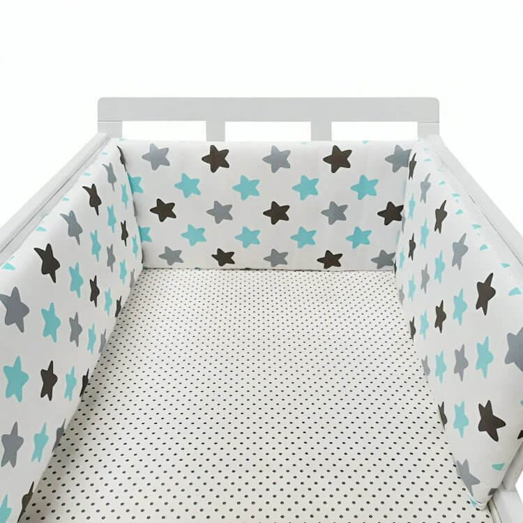 Le Tour De Lit Bébé DreamStar™ est le choix parfait pour les parents soucieux d'allier sécurité et esthétique