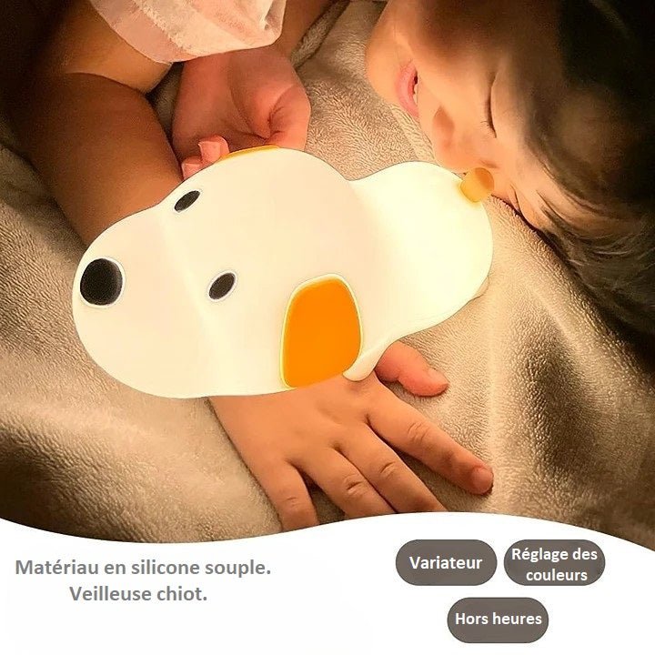 Veilleuse Enfant - DoggyLight - Minuterie pratique pour une utilisation sans souci