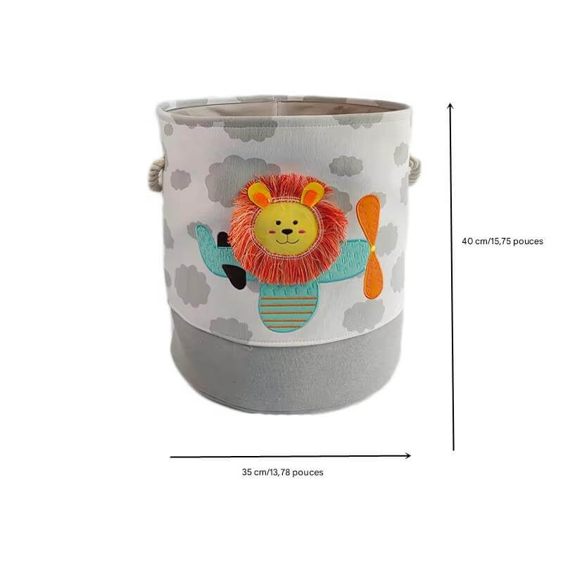 Boîte de rangement décorative pour jouets et vêtements d’enfant