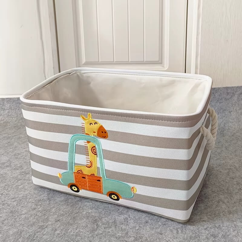 Boîte de rangement pratique pour jouets, livres et peluches