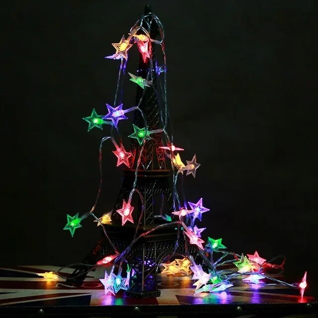 Guirlande lumineuse décorative pour tipi enfant, ambiance féerique