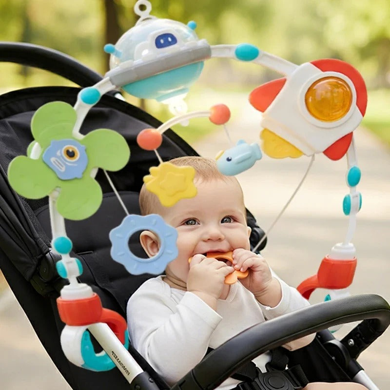 Mobile musical pour bébé Douce Mélodie avec design doux et apaisante