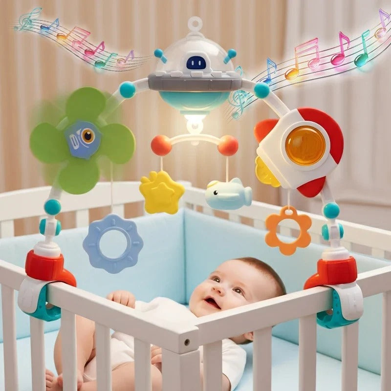 Mobile musical pour bébé "Douce Mélodie" avec douce mélodie et suspension douce