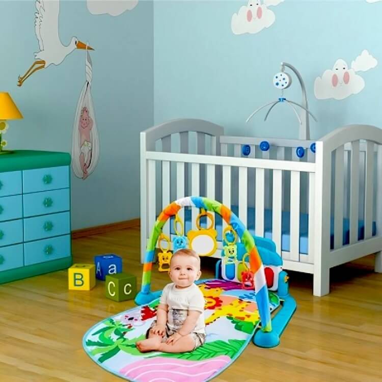 Tapis d'Éveil Bébé Musical Offrir à votre bébé, c'est l'opportunité de favoriser son développement sensoriel et moteur de manière ludique et agréable