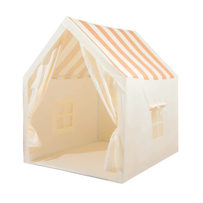 Tente de jeu pour bébé avec structure métallique robuste et tissu doux"