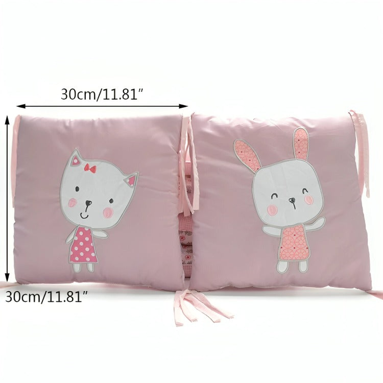 Protection et confort avec 6 pièces de 30x30 cm pour assurer un sommeil sécurisé et agréable.