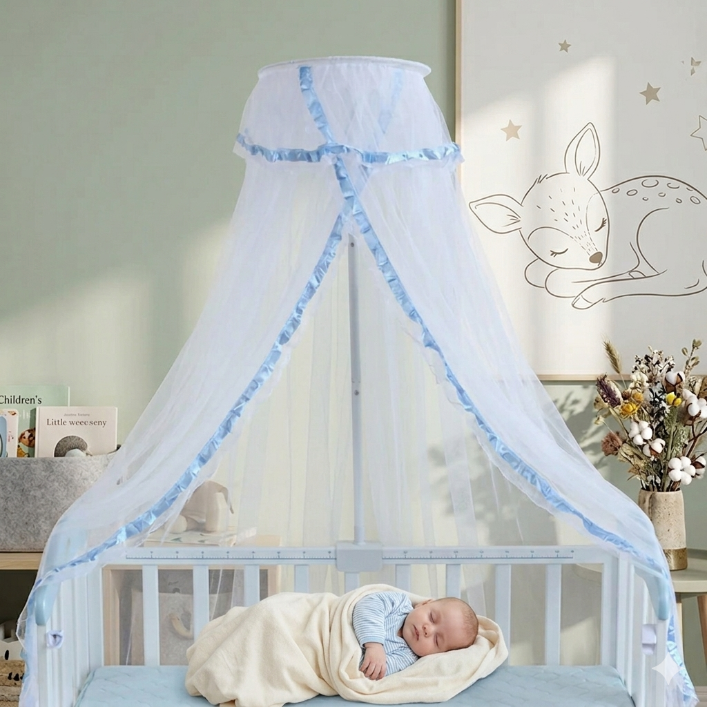 Ciel de Lit Bébé – voile de lit bébé pour un espace de sommeil confortable