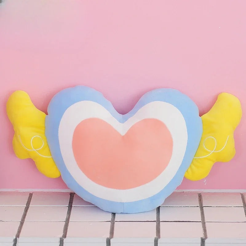 Coussin cœur confortable pour bébé en coton respirant