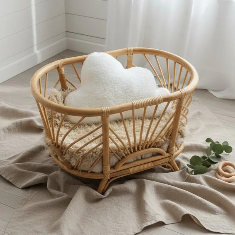 Coussin décoratif bébé en forme de nuage pour chambre bébé univers céleste