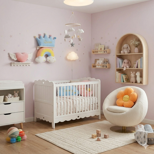Coussin doux en coton pour le confort et le repos de bébé