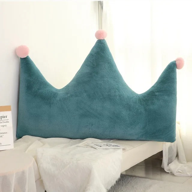 Grande couronne verte coussin bébé décoration chambre