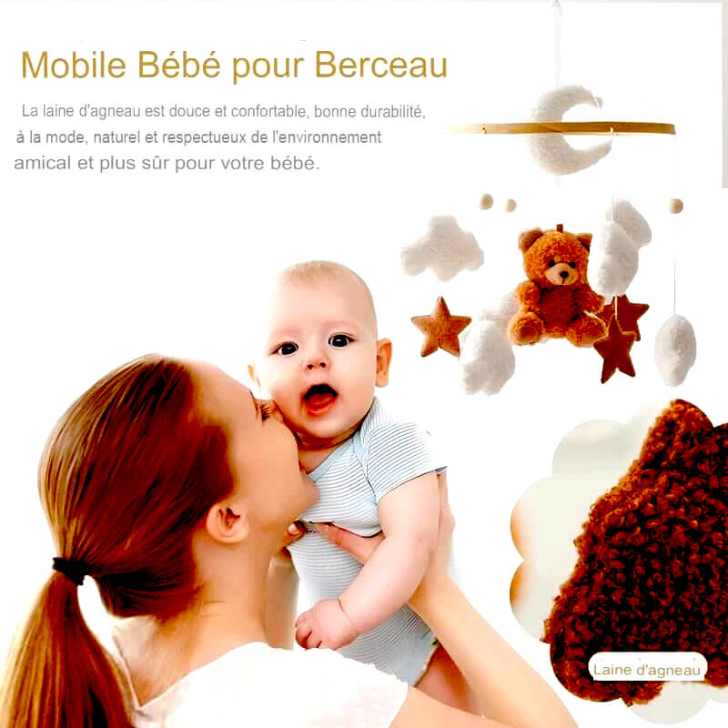 mobile bébé est douce et confortable bonne durabilité à la mode.