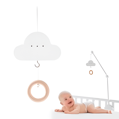 Le Mobile Bébé - Boîte à Musique Cloud Melody est conçu pour créer une atmosphère apaisante instantanément