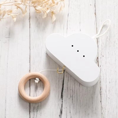 Mobile Bébé - Boîte à Musique Cloud Melody  la solution parfaite pour apaiser votre bébé et favoriser son sommeil paisible
