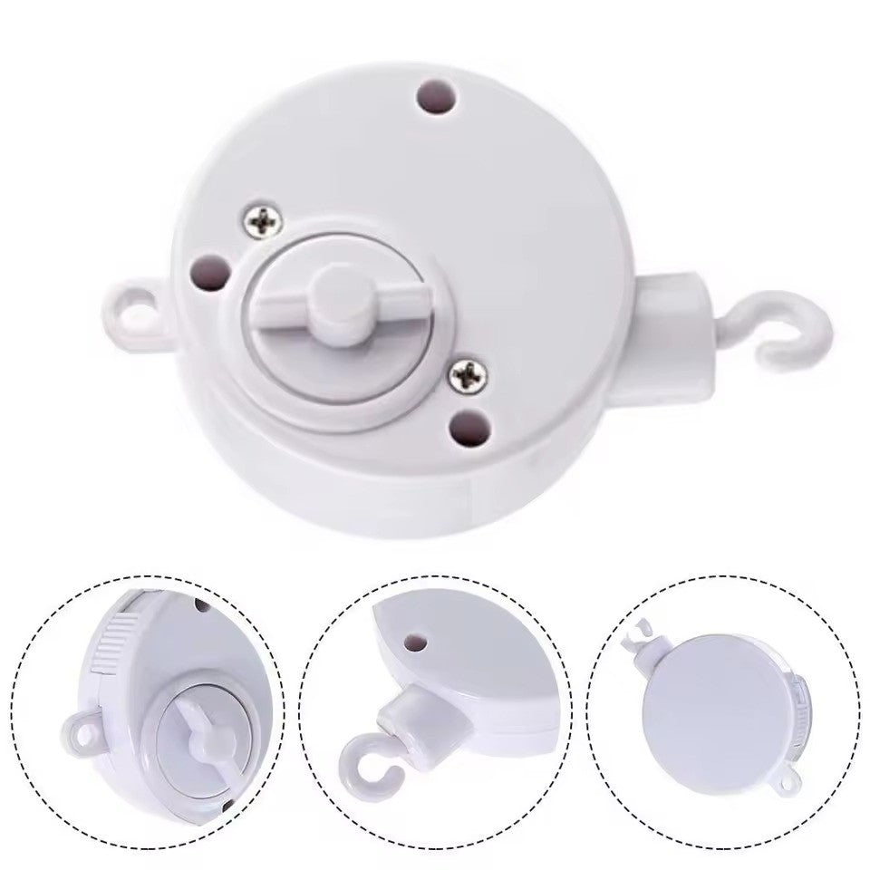 boîte à musique mobile bébé fabriquée avec des matériaux sûrs et durables, répondant aux normes de sécurité les plus strictes pour garantir la sécurité de l'enfant."








