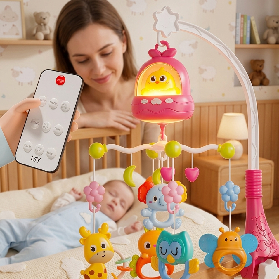 Mobile Musical Bébé Red Dream™ idée cadeau parfaite pour une naissance ou une baby shower