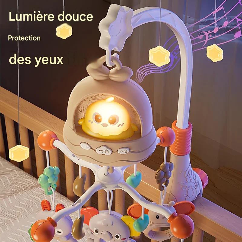 Mobile Musical Bébé Sweet Moon™ avec lumière chaleureuse et non éblouissante