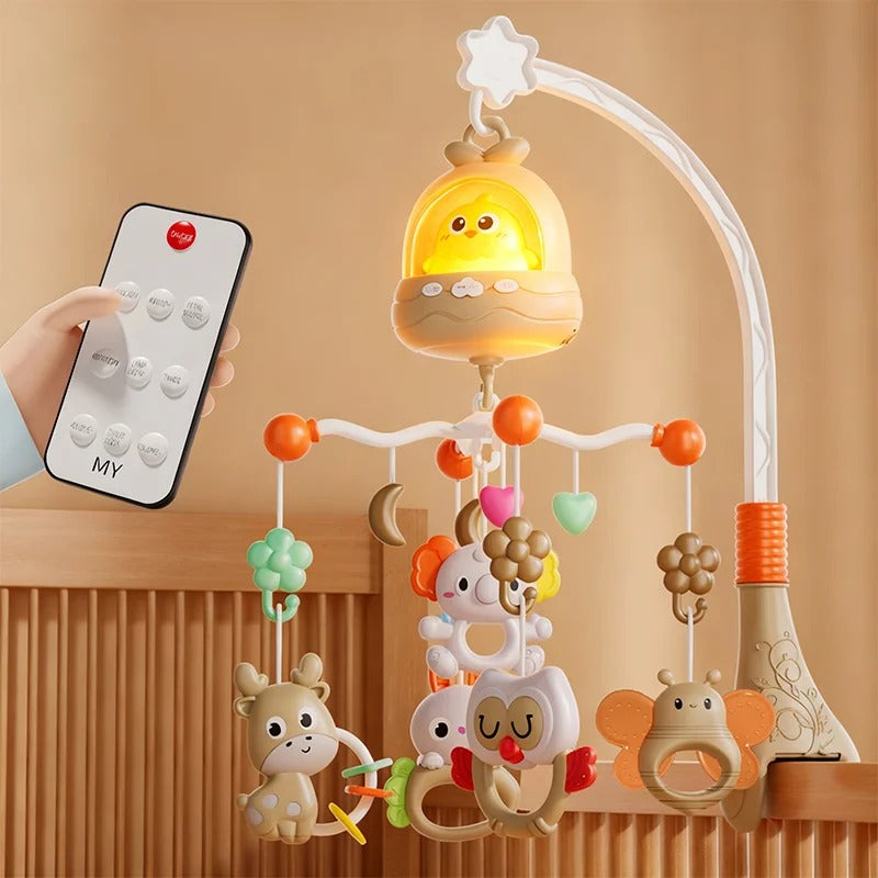 Mobile Musical Bébé Sweet Moon™ avec télécommande et fonction minuterie