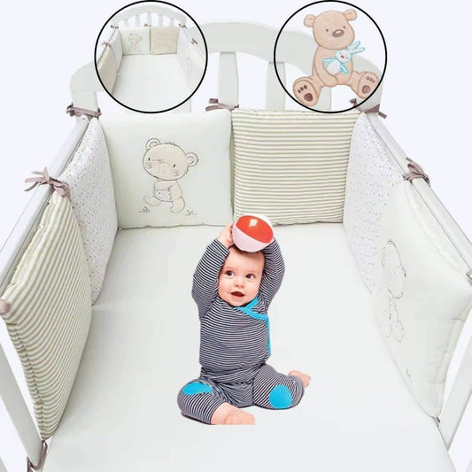 Offrez à votre bébé un espace sécurisé et apaisant avec le Tour de Lit Bébé Light Bear™