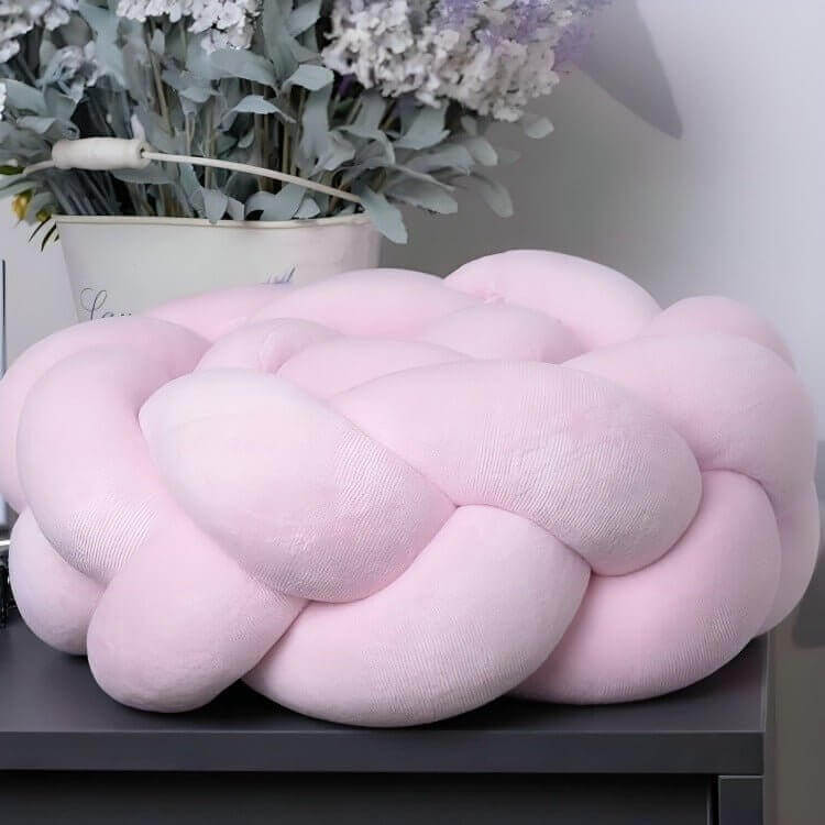 Le Tour de Lit Tressé - BlushPink™ vous offre le meilleur des deux mondes