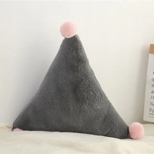 Coussin bébé étoile grise 45x42 cm confortable