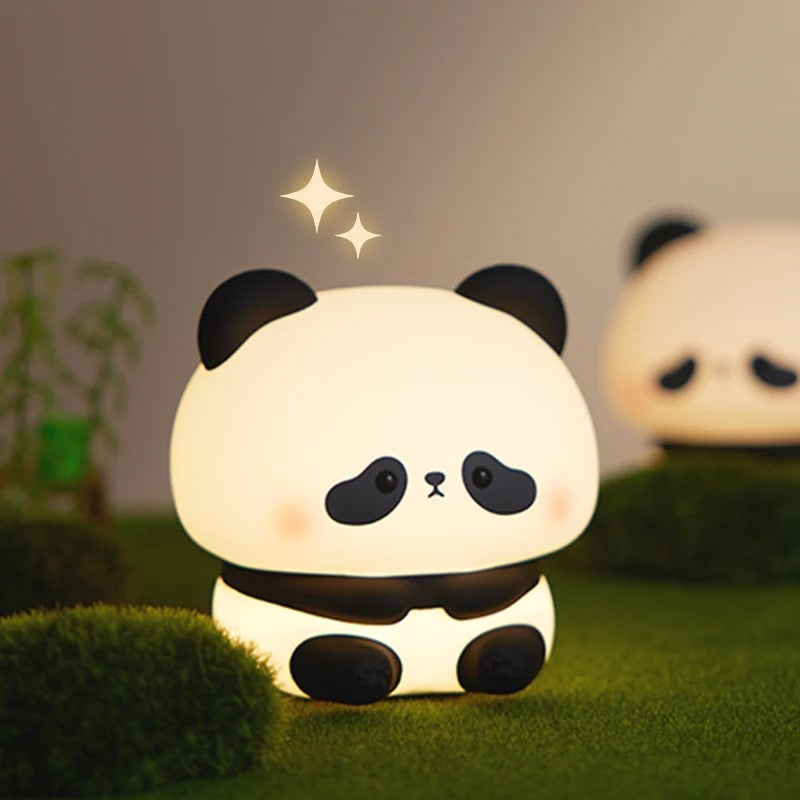 la forme mignonne et originale de bébé panda fait de cette veilleuse panda un favori avec vous 