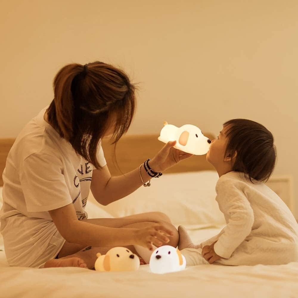 Veilleuse Enfant -doggylight Luminosité ajustable pour un confort optimal